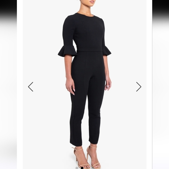 NWT Black Halo Brooklyn Jumpsuit Size 0 - Picture 1 of 7